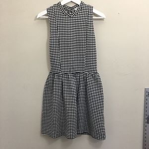 Cooperative Black & White Checkered Dress